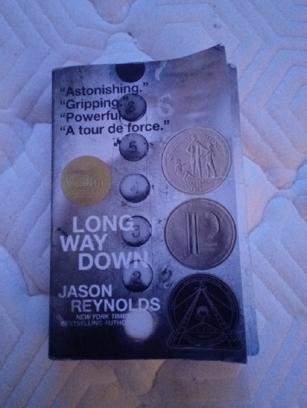 Long Way Down by Jason Reynolds - Gray/Black Paperback